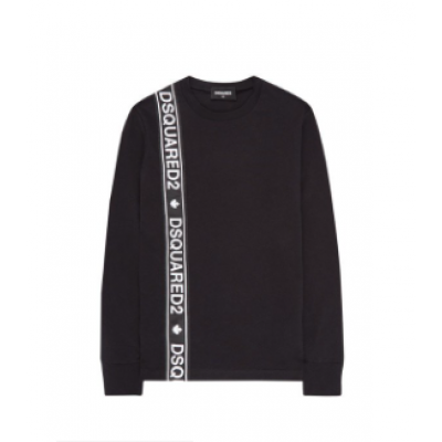 Dsquared2 longsleeve zwart DQ03NZ-DQ900 Dsquared2 longsleeve zwart DQ03NZ-DQ900